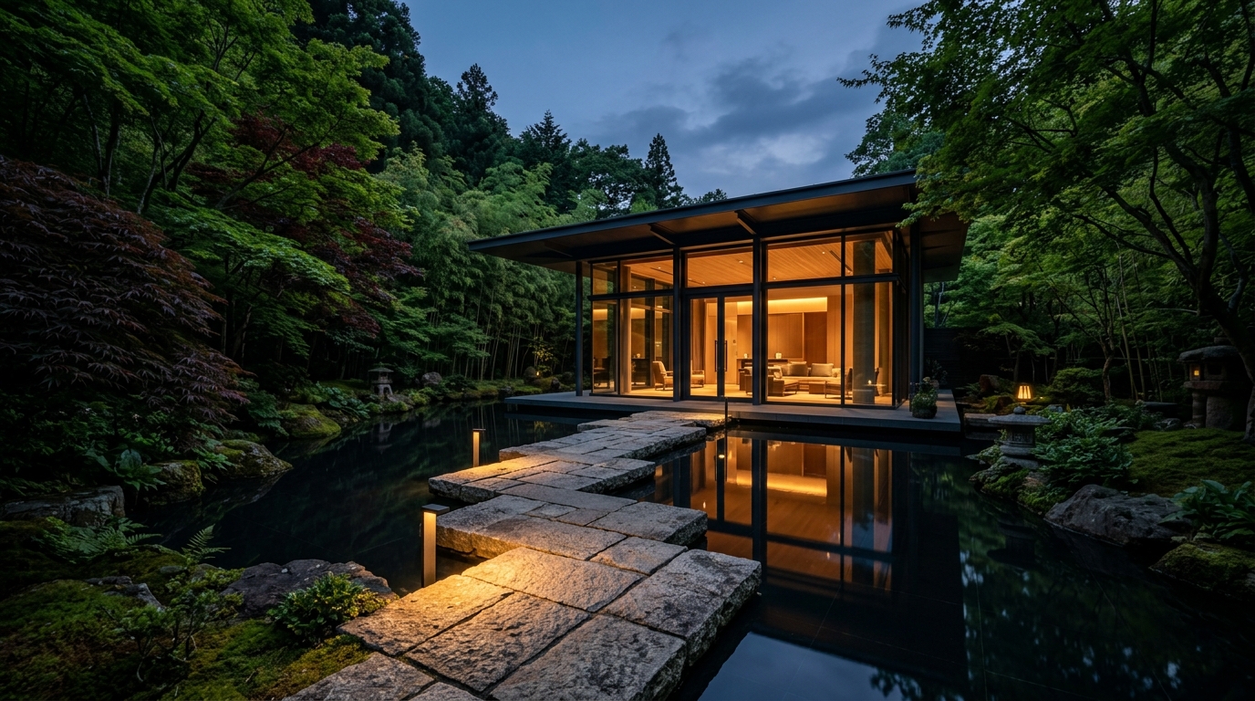 Modern Glass Residence